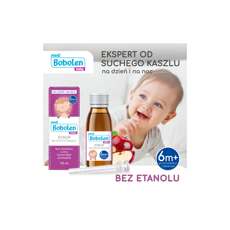 Bobolen Baby Syrop Na Suchy Kaszel 115ml Cena Opinie AptekaPrima