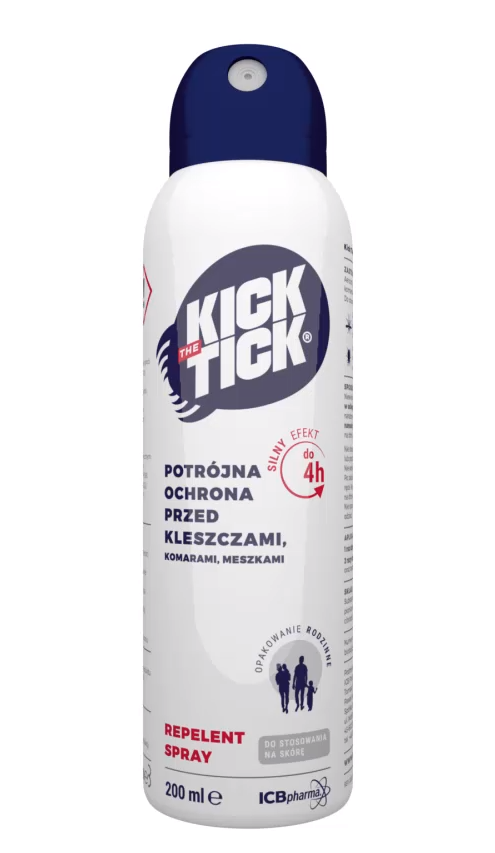 Kick The Tick Potr Jna Ochrona Przed Kleszczami Komarami I Meszkami