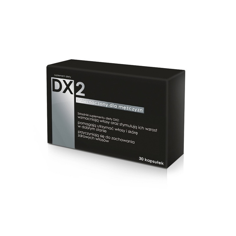 DX2 Kapsułki wzmacniające włosy dla mężczyzn 30 kapsułek