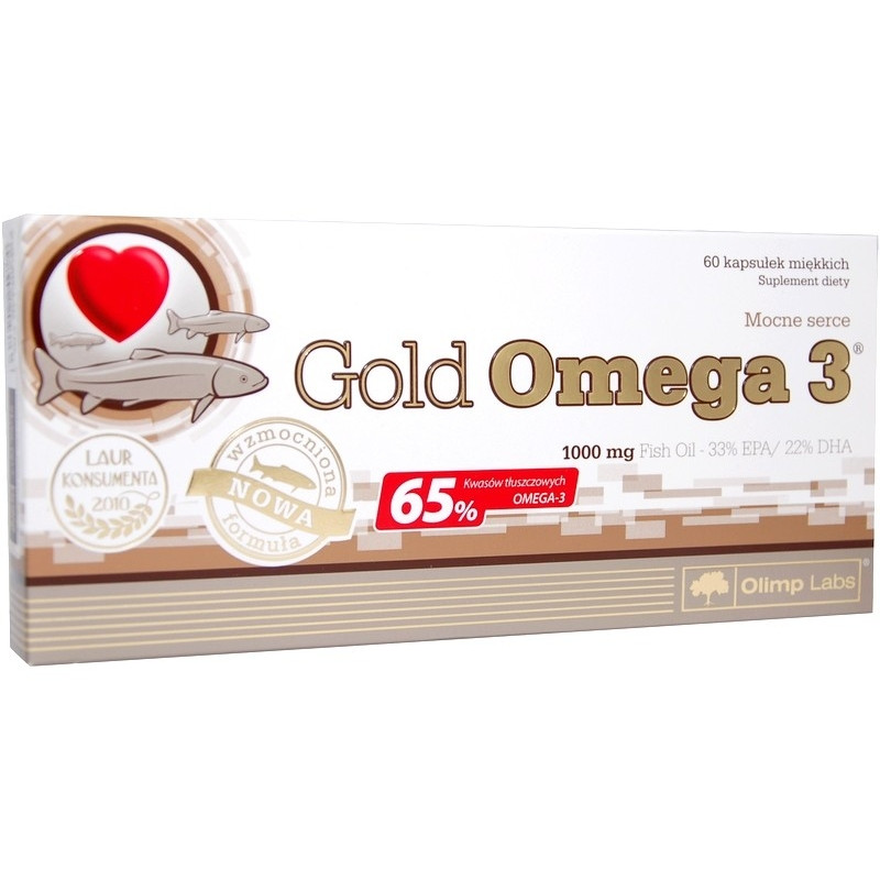 Olimp Gold Omega-3 1000 mg 60 kapsułek
