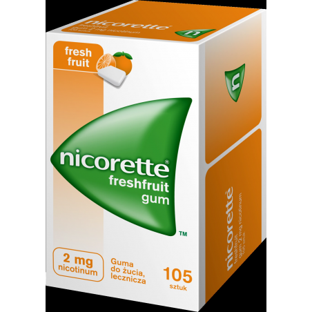 NICORETTE Fresh Fruit 2mg 105 sztuk