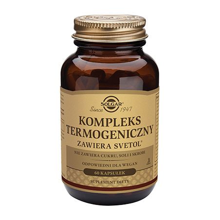 SOLGAR Kompleks Termogeniczny 60 kapsułek.
