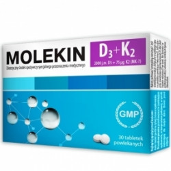 Molekin D3 + K2 x 30 tabl. powl.
