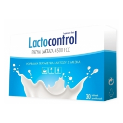 Lactocontrol Enzym Laktaza 4500 FCC x 30 tabl.