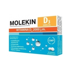 Molekin D3 2000 j.m. 60 tabletek
