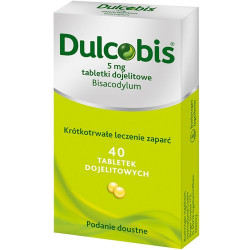 Dulcobis 5mg 40 tabletek
