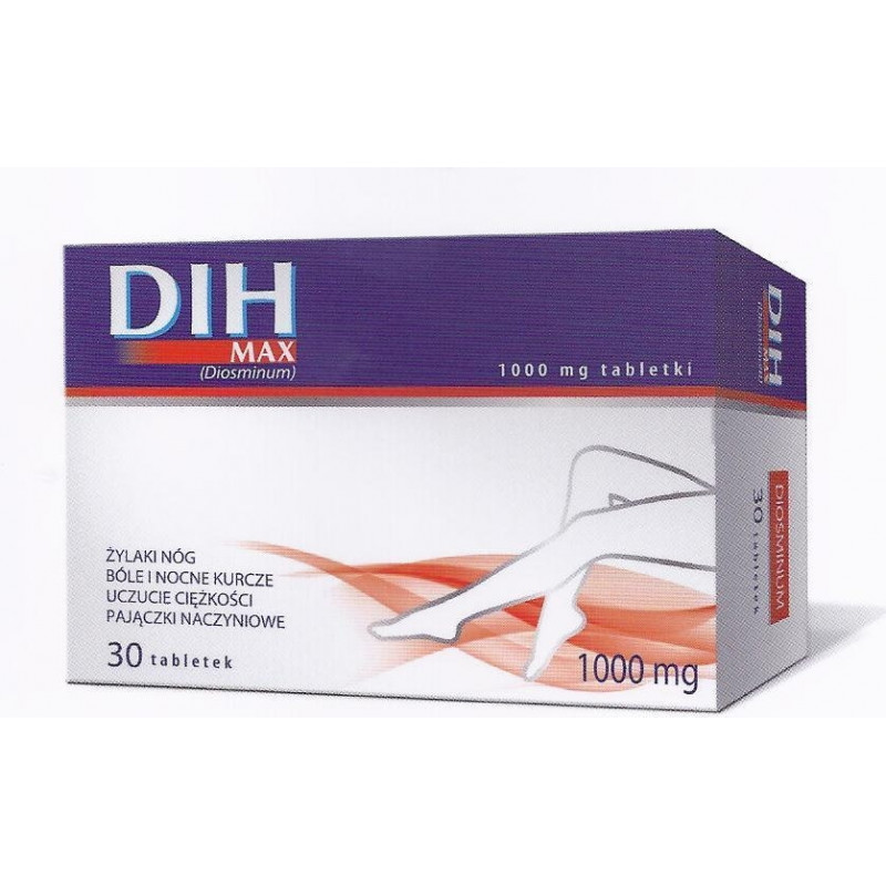 Dih Max Comfort 1000mg 30 tabletek