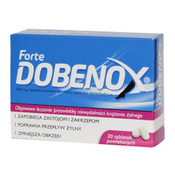 Dobenox Forte, 500 mg, tabletki powlekane, 30 szt.