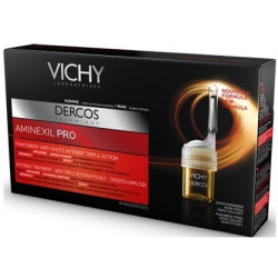 VICHY DERCOS AMINEXIL PRO PRZECIW WYPADANIU WŁOSÓW DLA MĘŻCZYZN 18X6ML