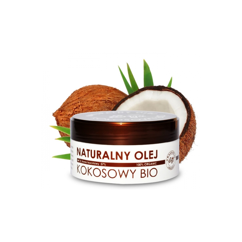 Naturalny olej Bio z miąższu kokosa 150 ml
