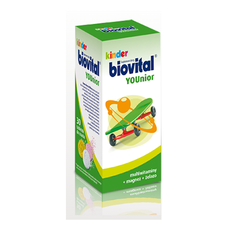 Kinder Biovital YOUnior x 30 tabletek do ssania