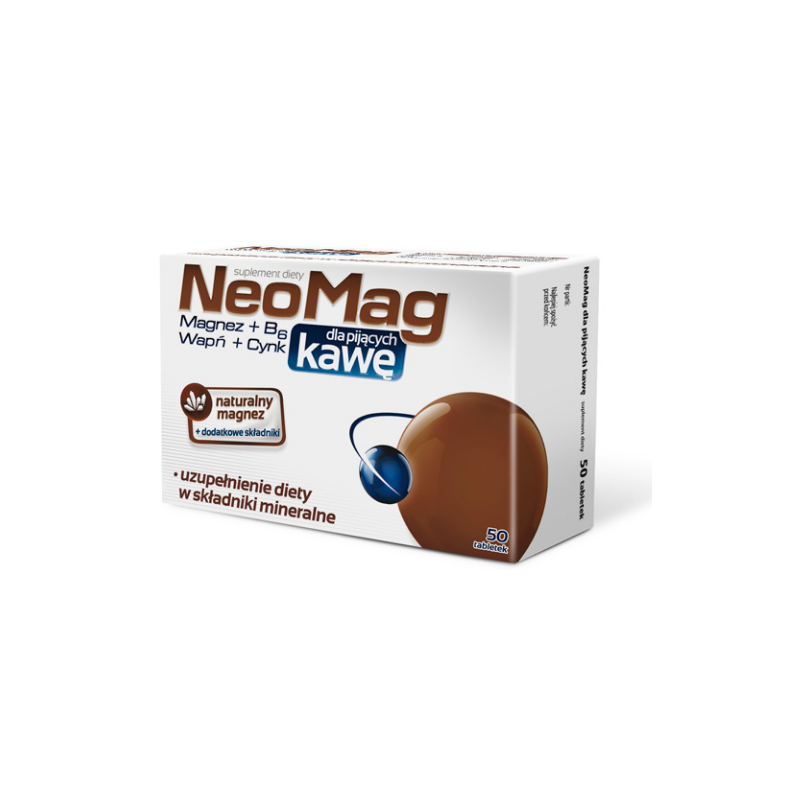 NeoMag dla Pijących Kawę x 50 tabletek