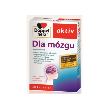 Doppelherz Activ Dla mózgu x 30 kaps.