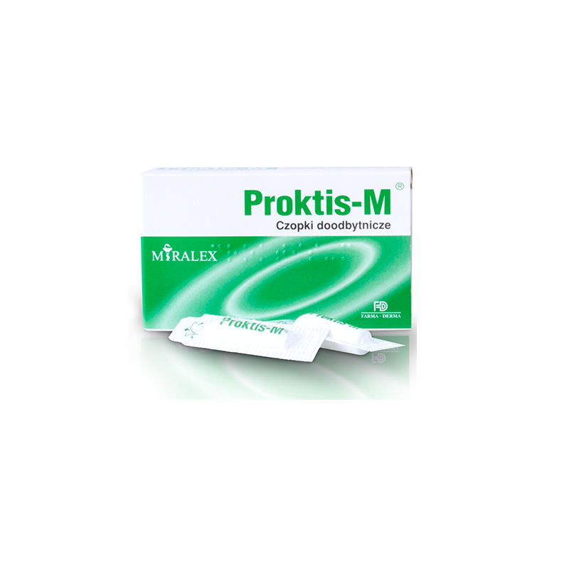 Proktis-M x 10 czopków doodbyt.