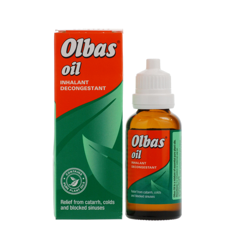 Olbas Oil płyn do sporządzania inhalacji parowej 28 ml (butelka z kroplomierzem)