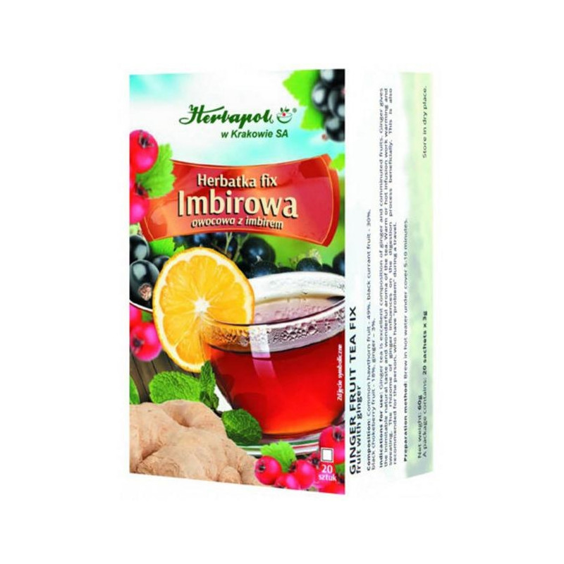 Herbatka IMBIROWA 3 g x 20 toreb.