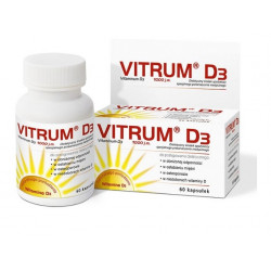 Vitrum D3 0,025 mg 60 kaps.