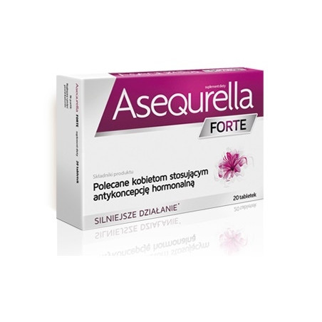 Asequrella FORTE x 20 tabl.