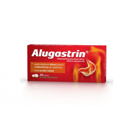Alugastrin 0,34g x 20 tabletek do ssania