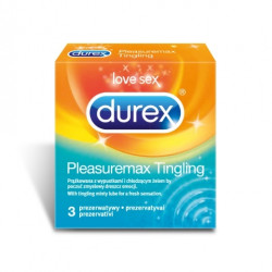 Durex PleasureMax Tingling prezerwatywy x 3 szt.