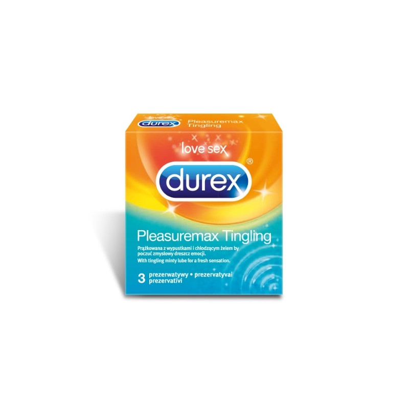 Durex PleasureMax Tingling prezerwatywy x 3 szt.