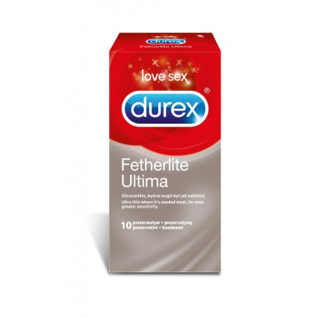 DUREX FETHERLITE ULTIMA Prezerwatywy x 10szt.
