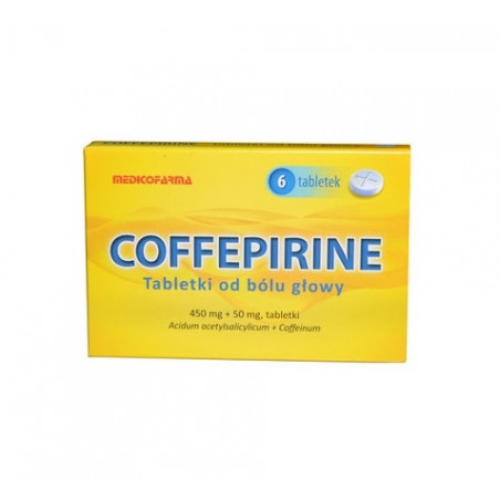 Coffepirine Tabletki od bólu głowy x 6 tabl.