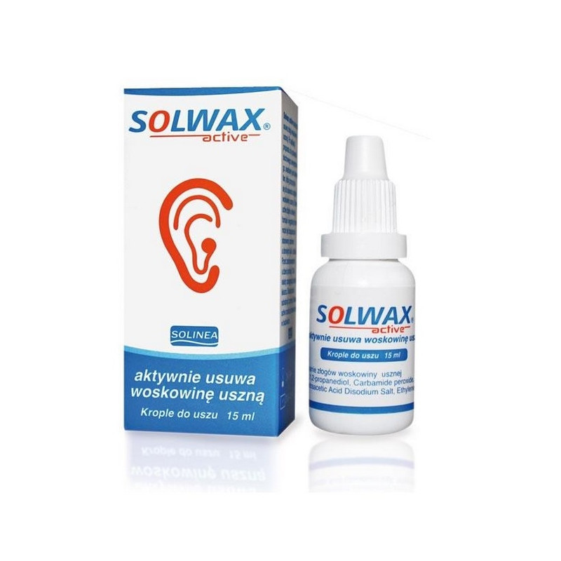 Solwax Active krople do uszu 15 ml