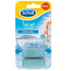 SCHOLL Velvet Smooth 2 Drobnoziarniste głowice obrotowe wet&dry