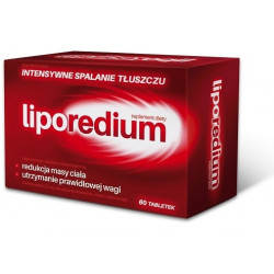 Liporedium intesywne spalanie tłuszczu 60 tabletek