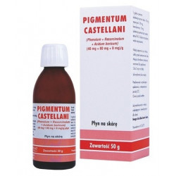 Pigmentum Castellani płyn do stosowania na skórę 50g