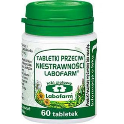 Tabletki Labofarm przeciw niestrawności x 60 tabl.