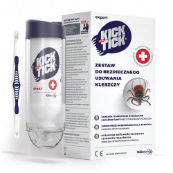 Kick the Tick zestaw do bezpiecznego usuwania kleszczy 9 ml