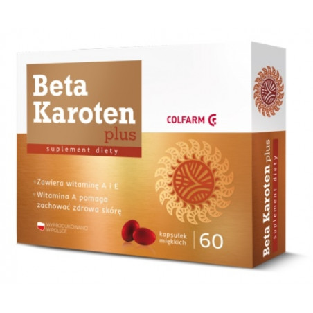Beta Karoten Plus Colfarm x 60 kaps.