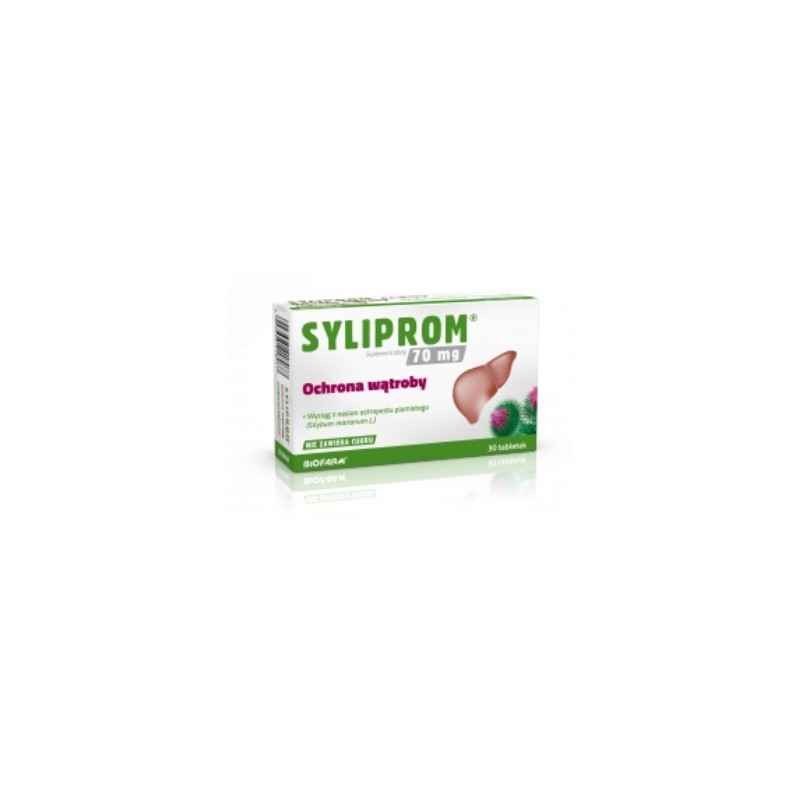 Syliprom 70 mg x 30 tabl.