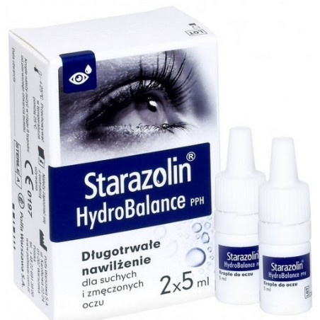 Starazolin HydroBalance PPH krople do oczu 2x5ml