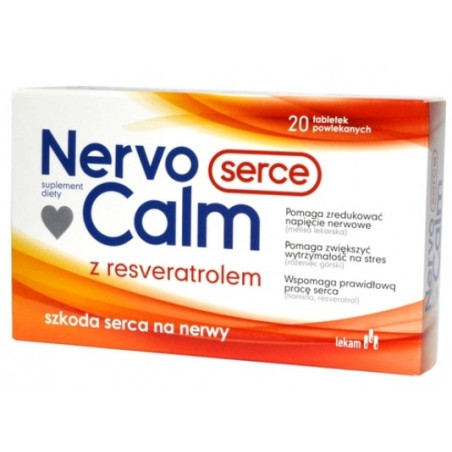 NervoCalm Serce x 20 tabletek