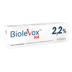 Biolevox HA żel dostawowy 2,2% 1 ampułkostrzykawka