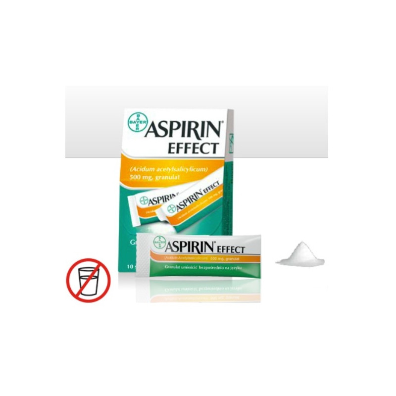 Aspirin Effect 500 x 10 saszetek