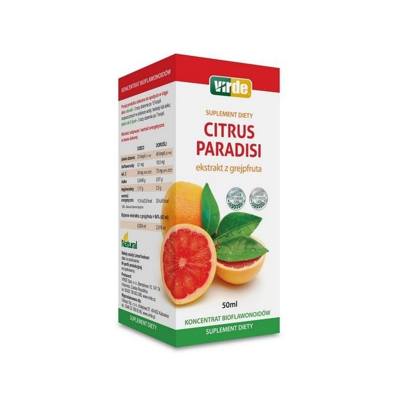 Citrus Paradisi ekstrakt z grejpfruta płyn 50 ml