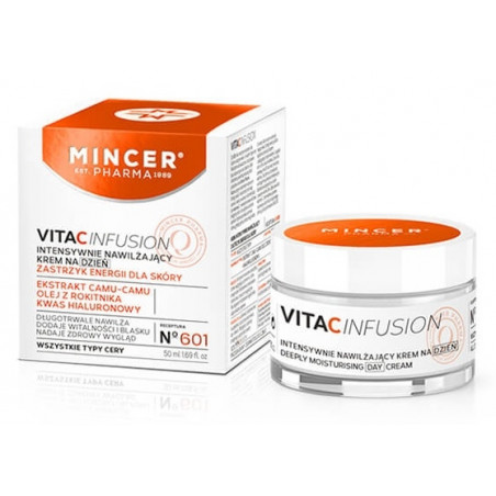 MINCER Pharma VITA C Infusion intensywnie nawilżający krem na dzień 601, 50 ml