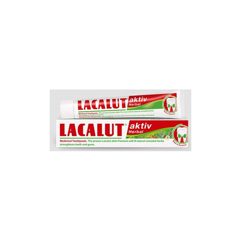 Lacalut aktiv herbal pasta do zębów 75 ml