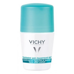Vichy Antyperspirant w kulce 48H przeciw śladom na ubraniach 50 ml