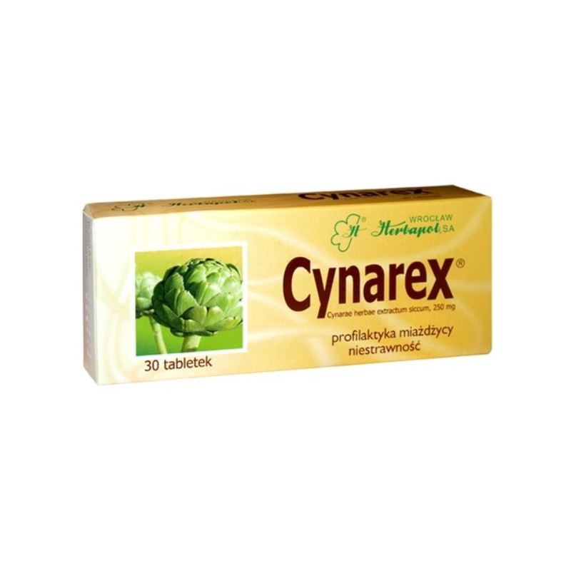 Cynarex 250 mg x 30 tabletek