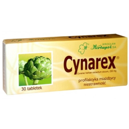 Cynarex 250 mg x 30 tabletek
