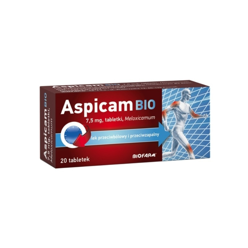 Aspicam Bio 7.5mg x 20 tabletek