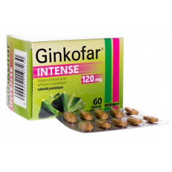 Ginkofar Intense 120 mg x 60 tabletek powlekanych
