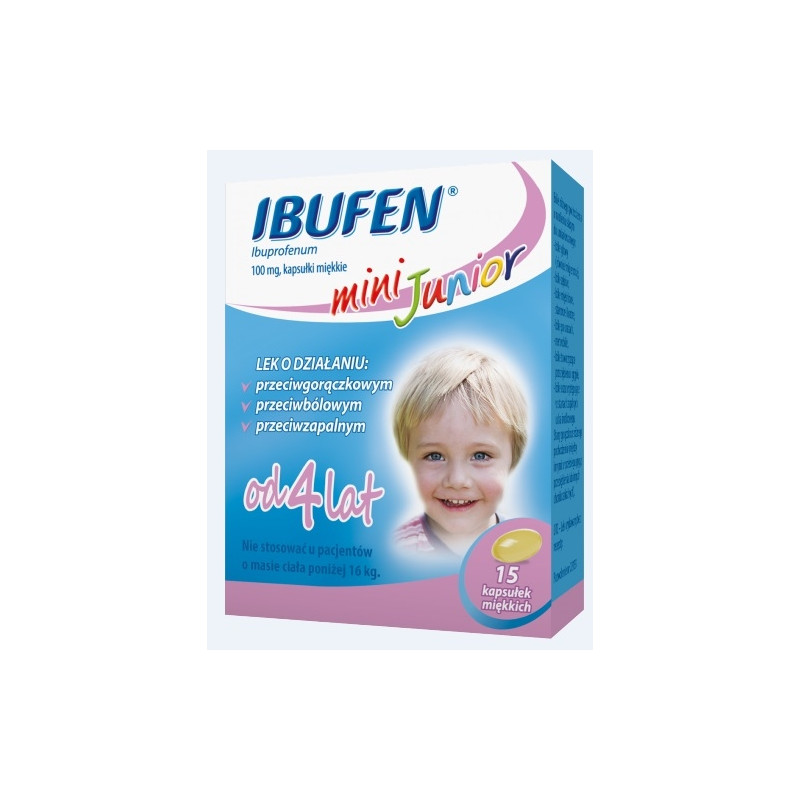 Ibufen mini Junior 0,1g 15kaps.miękkie