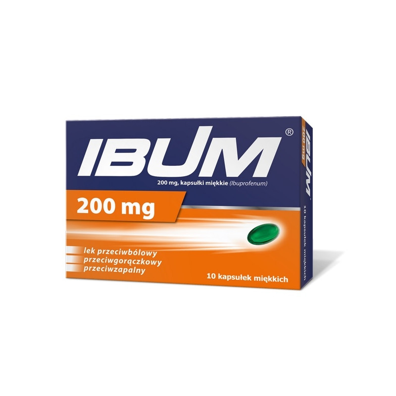 Ibum 200 mg x 10 kaps.