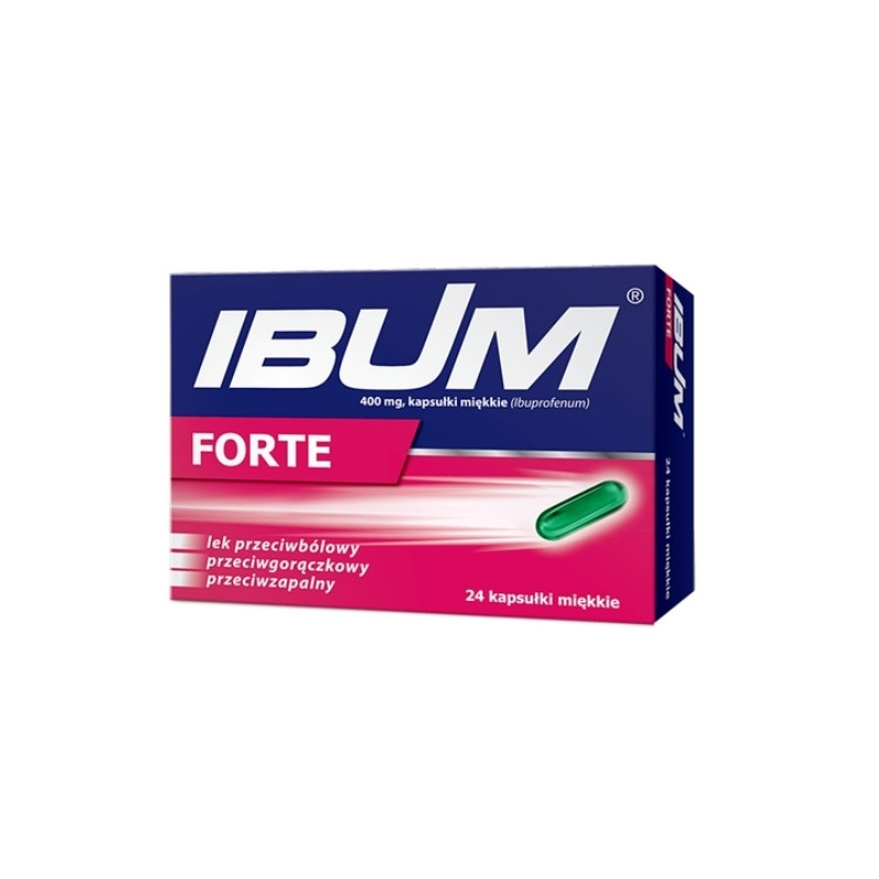 Ibum Forte 400 mg x 24 kaps.